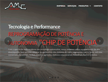 Tablet Screenshot of amctec.com.br